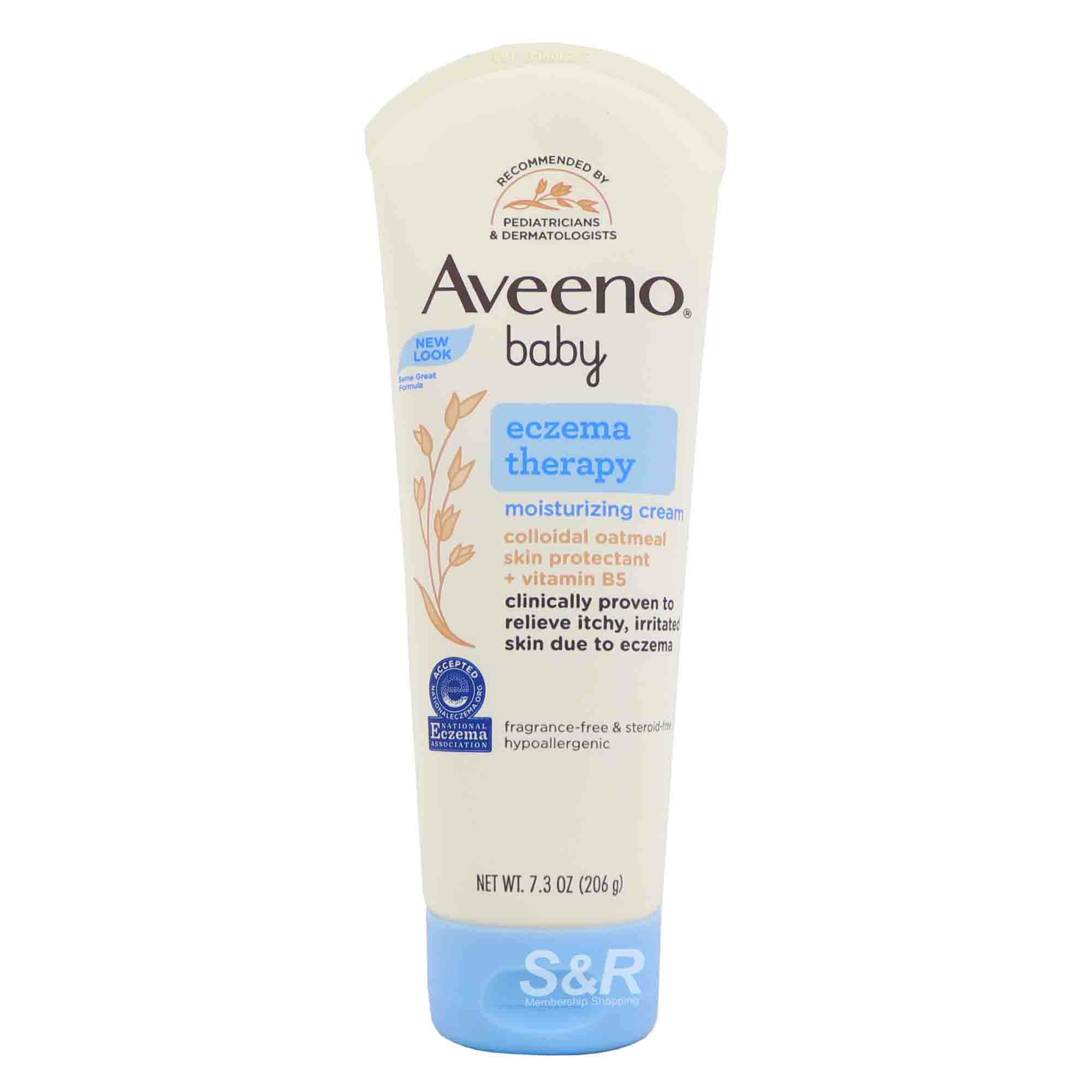 Aveeno Baby Eczema Therapy Moisturizing Cream 206g